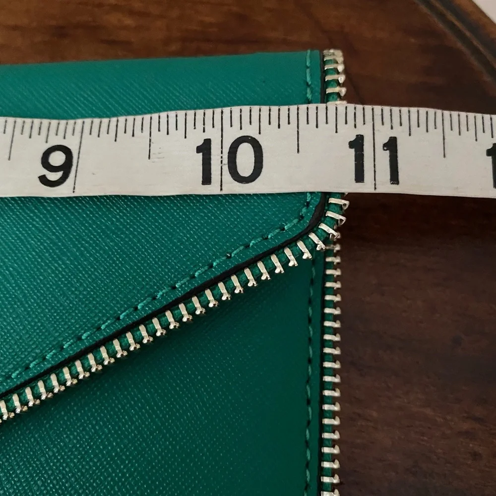 Rebecca Minkoff Teal Envelope Clutch